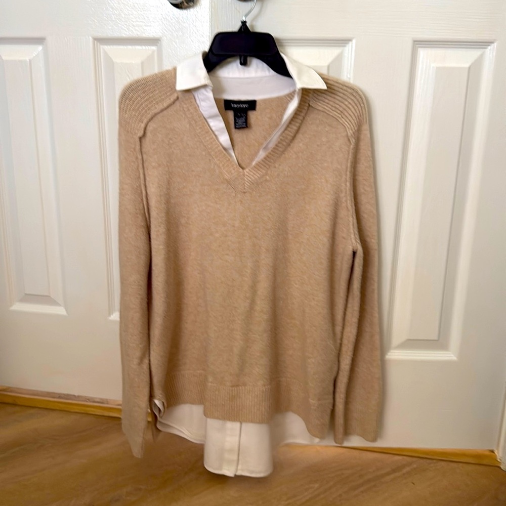 One piece shirt and sweater combo